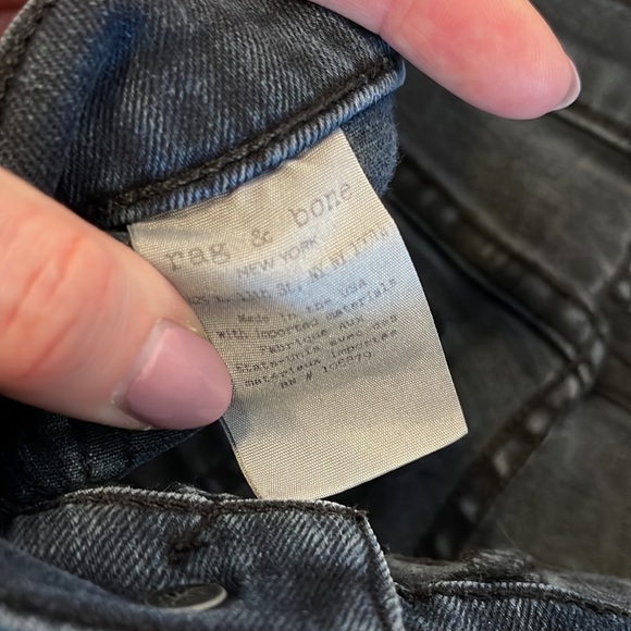 Rag & Bone Midrise Cropped Jeans - Picture 5 of 7